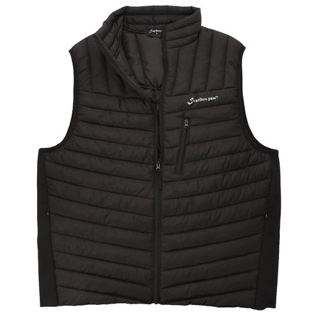 CARIBOU PASS TRADING POST Ultra Poly Fill Black Bubble Vest CPBVBK